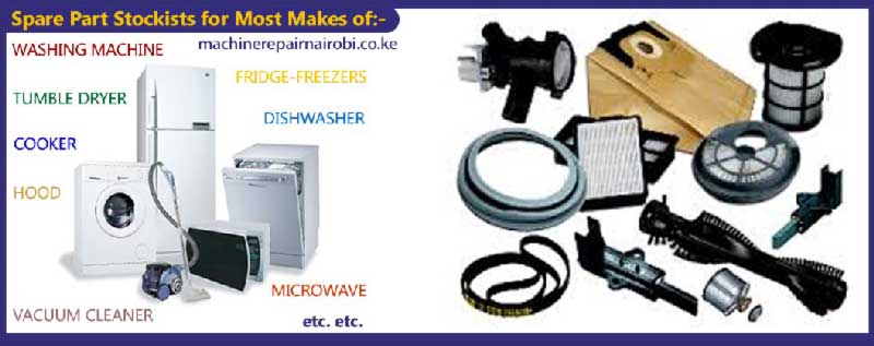Get All Appliance Spare parts in Nairobi, Kenya for Home appliances
