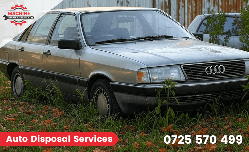 Audi Vehicle Disposal Services in Nairobi, Kenya 0725570499 — Machine Repair Nairobi